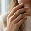 Open-Form Gold Ring